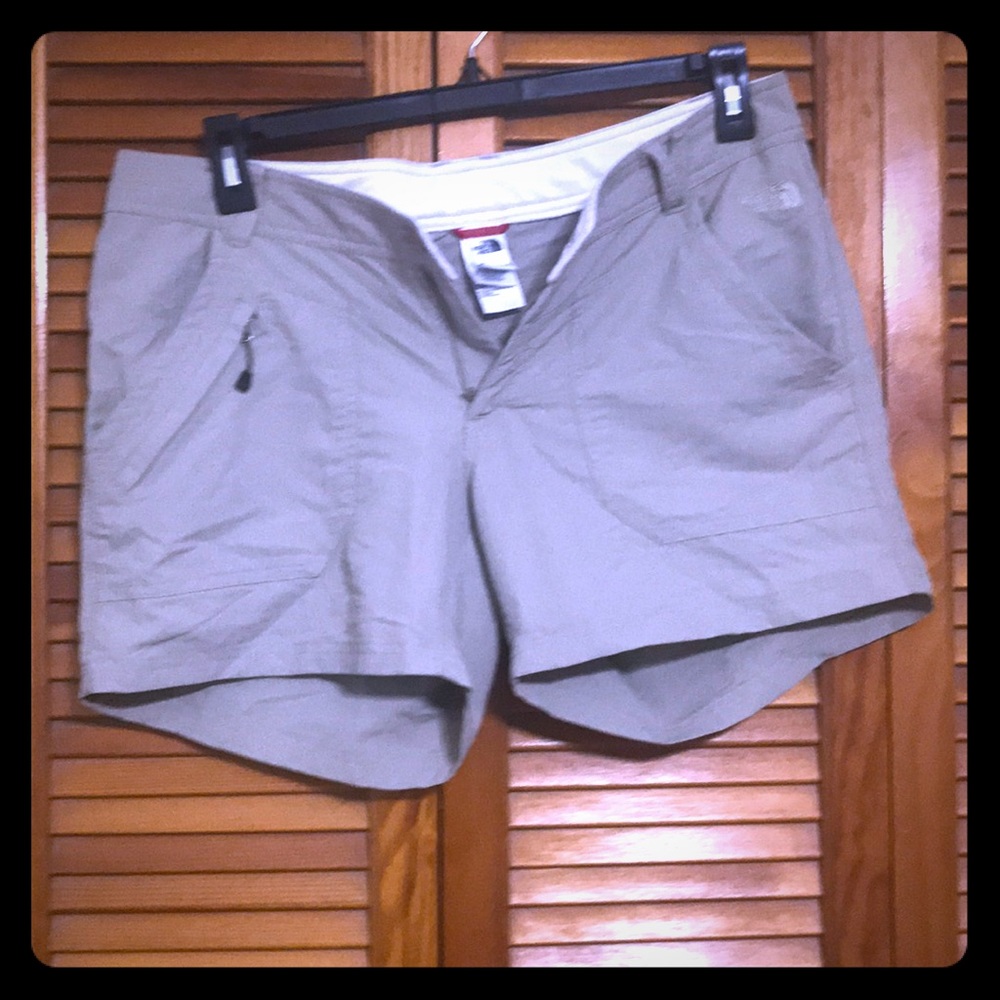 The North Face khaki shorts